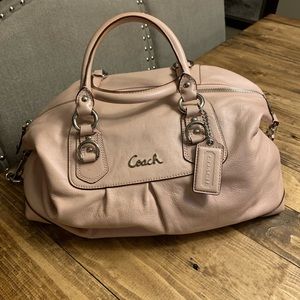 Coach bag. 16” length 9” deep.  10” wide